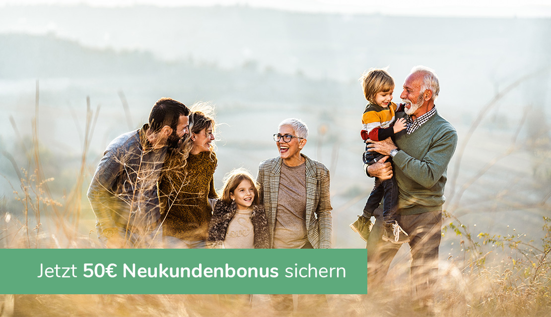 Nur im April: Wir schenken Ihnen 50 Euro für Ihre erste Investition