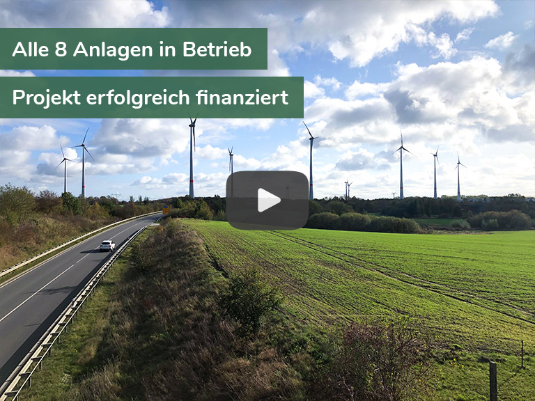 Kampagnenbild Bürgerwindpark Schönberg